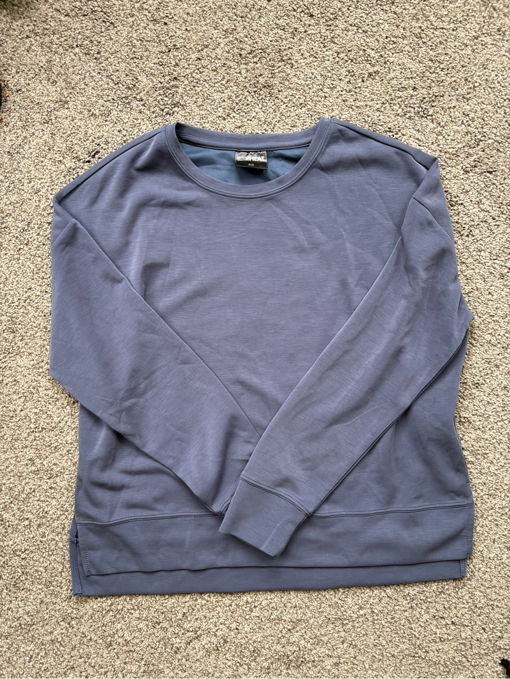 32 Degrees Women's Crewneck Sweatshirt - Slate Blue